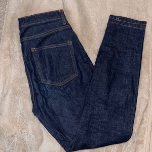 Everlane Dark Wash Skinny Jean, Size 28